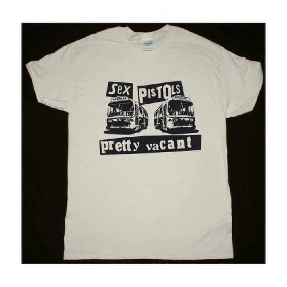 Sex Pistols Pretty Vacant Punk Rock Band Classic Natural Graphic Unisex T-Shirt